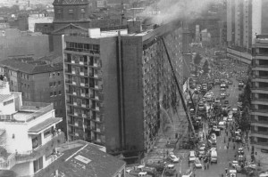 Incendio Hotel Corona de Aragón