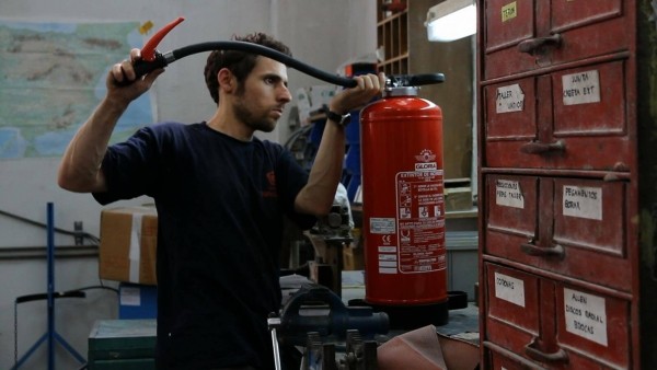 Mantenimiento de extintores en Madrid