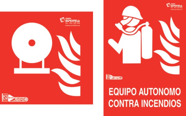 señalizacion incendios manuales